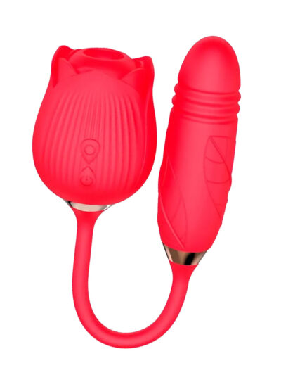Vibrador Rosa com Sucção, Vai e Vem e Pulsação MyVib